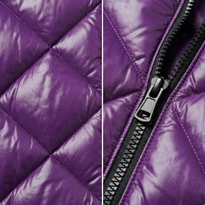 Nouvelle veste matelassée à capuche brillante pour homme, en duvet de canard, manteau d'hiver personnalisable, vente en gros OEM/ODM, vêtements d'extérieur d'hiver - Product Image 3