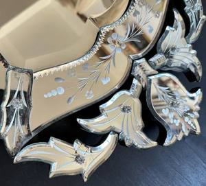 Miroir vénitien en verre de Murano - Product Image 2