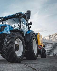 รถแทรกเตอร์4x4WD ล้อใหม่พร้อมรถตักดินอุปกรณ์การเกษตรนิวฮอลแลนด์จัดส่งฟรีไปยังแอฟริกา - Product Image 2