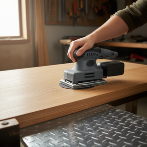 แผ่นกระดาษทรายแบบเจาะรูมาตรฐาน Stanley ขนาด 93x230 มม. สำหรับเครื่องขัด B&D - Product Image 3