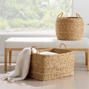 Cesta de Jacinto de Agua Callan, Cesta de Almacenamiento Hecha a Mano, Venta al por Mayor, Ecológica, Hecha en Vietnam - Product Image 5