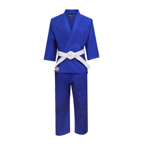 Uniforme de karaté de haute qualité pour adultes, 100% coton, séchage rapide, logo frontal, unisexe, ensembles d'entraînement d'arts martiaux, Bjj Gi Arts martiaux - Product Image 5