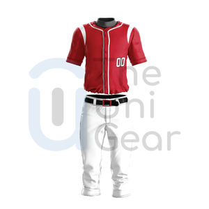 Conjunto de uniforme de béisbol para hombre de la mejor calidad, ropa deportiva de equipo recién llegada, incluye camisa y pantalones a la venta - Product Image 5