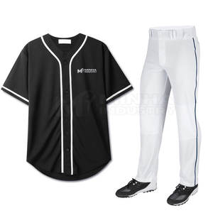 Uniformes de béisbol Precio barato Bajo MOQ Uniforme de béisbol de alta calidad para ropa deportiva - Product Image 1
