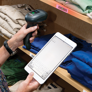 Datalogic QuickScan QBT2400 Certifié ROHS Imageur de zone 2D sans fil Scanner de codes à barres Interface USB LED 1D Supermarché Stock - Product Image 3