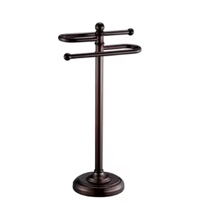 Cadre en métal robuste empêche le relâchement au fil du temps, le porte-serviettes en métal offre une tranquillité d'esprit grâce à sa construction fiable. - Product Image 1