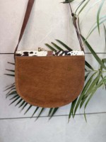 Tas Selempang Kulit Sapi Bohemian Desainer Wanita, Model Barat, Lapisan Nilon, Tas Serbaguna, Promo Terbaru