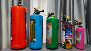 Vente flash : Lanceur de poudre colorée pour fêtes en plein air, lanceur de poudre colorée à jet unique, emballage en vrac, certifié FDA - Product Image 2