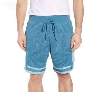 Shorts de bain mi-taille pour hommes, design personnalisé OEM, style streetwear fitness, motif uni, prix raisonnable, en coton à séchage rapide - Product Image 1