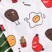 Ensemble de vêtements pour jeunes unisexes, t-shirt et short, vente en gros d'été, coton de haute qualité, fabrication sur mesure, NURAK