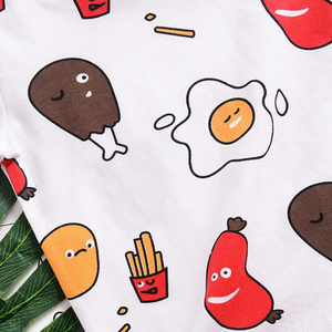 Venta al por mayor de verano, ropa para niños, camiseta de manga corta para bebés, conjunto de ropa para niños, pantalones cortos de verano para niños hechos a medida - Product Image 4