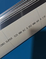 Couverture en caoutchouc à 3 plis d'épaisseur 1.70mm pour machine d'impression offset