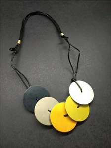 El mejor collar de resina hecho a mano al por mayor para mujer, joyería de moda acabada atractiva para compromiso de fiesta de boda en India - Product Image 5