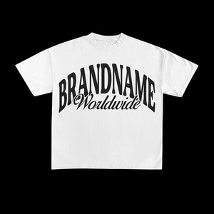 Camiseta de Manga Corta con Cuello Redondo y Estampado para Hombre, Camisetas Modernas y Holgadas de Estilo Urbano Personalizadas para Hombre - Product Image 3