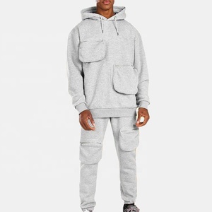 Fashion Design Pullover <b>Hoodies</b> and Joggers Sets Custom Tracksuits Sports Athletic Wear <b>for</b> <b>Men</b> - Product Image 1