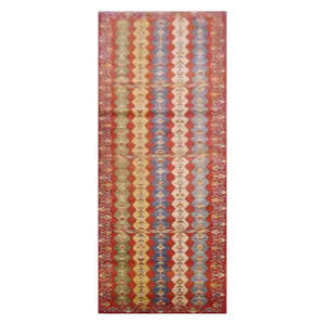Alfombra afgana Khotan única en su tipo, de 2'8 x 12'5 - Product Image 1