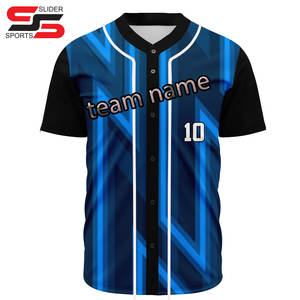 Sublimación Impresión en blanco a pedido Camisetas de béisbol para mujer Uniforme de Softbol - Product Image 4