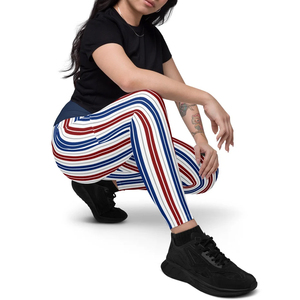 Mallas de yoga con cintura cruzada para mujer, mallas de yoga con cintura elástica de la más alta calidad, mallas de compresión al por mayor - Product Image 2