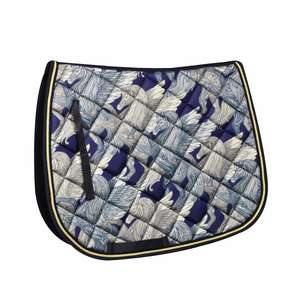 Jeu de coussinets de selle de dressage en zinc Matchy - Product Image 3