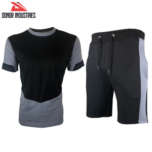 <b>Men</b> Fashion <b>Short</b> Sleeve T Shirt And <b>Shorts</b> Set Summer 2 Piece Outfit For Causal Wear - Product Image 6