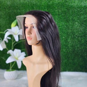 Perruque à dentelle frontale 100% cheveux humains indiens faits à la main, styles personnalisables, pour femmes, événements spéciaux, dessus en PU, toutes les couleurs - Product Image 5