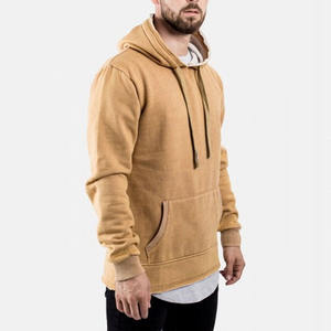 Sudadera con Capucha Personalizada de Invierno para Hombre, Estilo Vintage, Decolorada por el Sol, de Algodón Teñido Liso, Felpa Francesa, Talla Grande, Lavado Ácido, Gruesa - Product Image 4