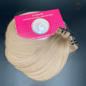 Styles chauds Paquets de cheveux humains droits à double tirage # BB Couleur 60 Cm Cheveux vietnamiens bruts à donneur unique en gros - Product Image 3
