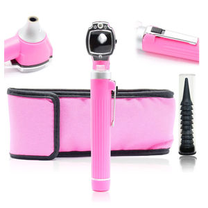 เครื่องตรวจหูแบบพกพาขนาดเล็ก ใช้ไฟฟ้า พร้อมไฟเบอร์ออปติก สำหรับการตรวจหูด้วยไฟ LED - Product Image 1