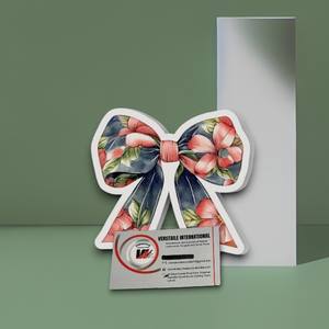 Placas Magnéticas Personalizadas con Diseño de Flores y Lazos para Extensiones de Pestañas, Placas Rectangulares de Acrílico con Diseño de Mariposa, Reutilizables y Ecológicas, Herramientas de Belleza - Product Image 4