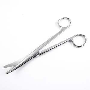 Mayo Stille, tijeras de acero inoxidable estándar alemán, grapadora de piel con Clip Manual, pinzas quirúrgicas, pinzas de disección, Material metálico - Product Image 1