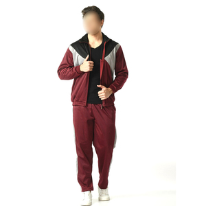 Ensembles de survêtement en polyester respirant coupe régulière pleine longueur, meilleur ensemble veste et pantalon de style dernier cri pour hommes PAR AMAZING INDUSTRIES - Product Image 5