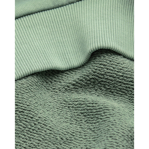 2025 Pure Trendy Cropped Hoodie para mujer, de manga larga colección de invierno, sudaderas con logotipo personalizado, tejido de punto frontal impreso - Product Image 3