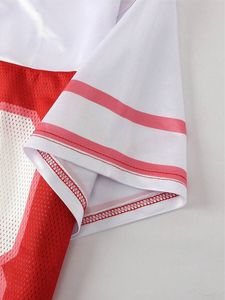 Custom Manufacturer's New Style American Football Uniform Streetwear Jersey with <b>Printed</b> Mesh Design - Product Image 5