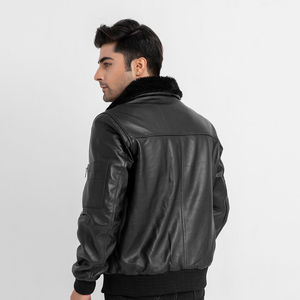 Nueva Llegada, Venta Caliente, Chaqueta de Invierno de Piel Sintética, Diseña Tu Propio Atuendo Moderno en Línea, Servicio OEM, Chaqueta de Tela No Tejida para Hombre - Product Image 5