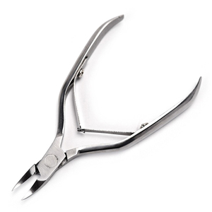 Haute Qualité En Acier Inoxydable Nail Art Cuticule Clipper Nipper Ciseaux Peau Morte Remover pour Manucure Pédicure Outil Logo Personnalisé - Product Image 2