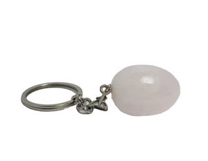 Porte-clés en marbre onyx en gros, porte-clés en marbre naturel, artisanat vintage, OEM personnalisé - Product Image 2