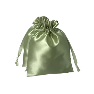 Bolsa con cordón pequeña para cosméticos de buena calidad, logotipo personalizado de productos de Vietnam - Product Image 3