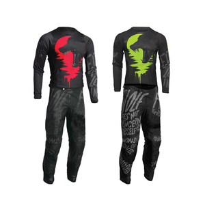 Lite bí mật than/Neon Motocross Dirt Bike offroad MX Jersey quần Combo Gói cưỡi thiết bị Set Jersey - Product Image 3