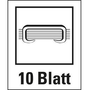 Engrapadora Leitz NeXXt Mini 5517 para 10 Hojas (80 g/m²) Metal/Plástico Roja N.° 10 grapas/clavos - Product Image 4