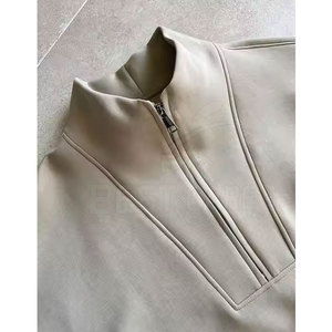 เสื้อกันหนาวมีซิปแขนยาวสำหรับผู้หญิง, เสื้อกีฬาแบบสวมหัวแขนยาวน้ำหนักเบาระบายอากาศได้ดี - Product Image 3