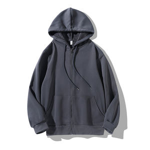 Cotton Blank <b>Men</b> <b>Zipper</b> Hoodies OEM Custom <b>Men</b> <b>Zipper</b> Hoodies Wholesale Manufacturer High Quality <b>Hoodie</b> - Product Image 3