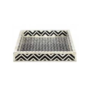 ถาดเสิร์ฟแบบฝังของโรงแรมถาดเสิร์ฟแบบแฮนด์เมดถาดรองกระดูกหรูหราสำหรับใส่ในรอมฎอนอาหารเช้าอาหารผลไม้ชากาแฟ - Product Image 6