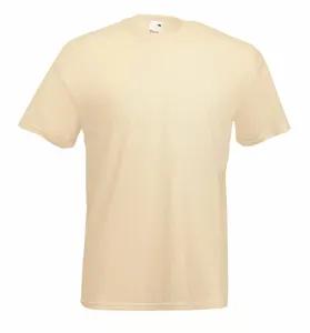 फैक्टरी मूल्य सस्ते स्पॉट आकस्मिक लघु आस्तीन स्लिम फिट पुरुषों की ठोस रंग कपास बड़े आकार खाली कस्टम टी शर्ट
