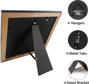 Graduation <b>Photo</b> Shadow Box <b>Frame</b> with Tassel Holder for <b>8x10</b> Pictures ,Real Glass, Black Over Gold Double Mat & Tabletop - Product Image 5