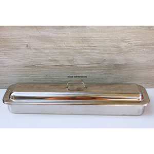 หม้อเหล็กพร้อมฝาปิดหม้ออุ่นอาหารสีเงินและสีทองที่น่าสนใจสำหรับเสิร์ฟอาหารงานแต่งงานงานปาร์ตี้ - Product Image 4