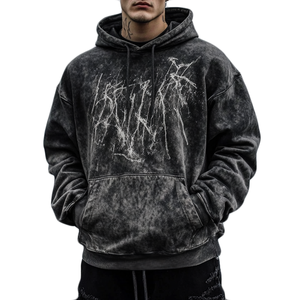 Premium Quality <b>Men's</b> Custom Embroidered Zipper Hoodie Warm Wool <b>Jacket</b> Winter Sports Streetwear Fashion Hoodie - Product Image 4