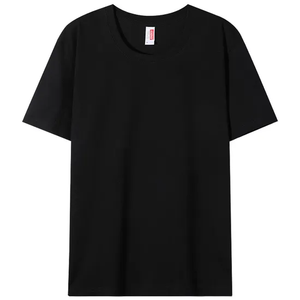 T-shirt blanc en coton imprimé avec logo personnalisé de bonne qualité T-shirt uni à manches courtes de grande taille pour hommes - Product Image 3