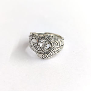 Everyday Wear <b>Plain</b> Silver <b>Ring</b> with Rhodium Plating 5.7 Grams Zircon Gemstone Set in Stainless Steel IGI Certified - Product Image 1