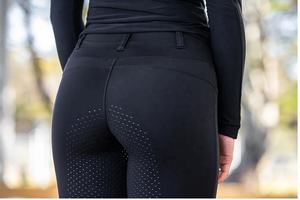 Collants équestres pour femmes Sleek Fit Full Grip confortable vêtements personnalisés en vrac en gros équitation Leggings pantalon - Product Image 5