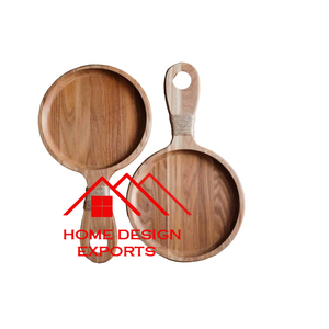 Juego de 6 Soportes para Servir Pizza, Soporte para Pizza de Madera de Mango para Servicios Decorativos en Restaurantes y Hoteles - Product Image 2